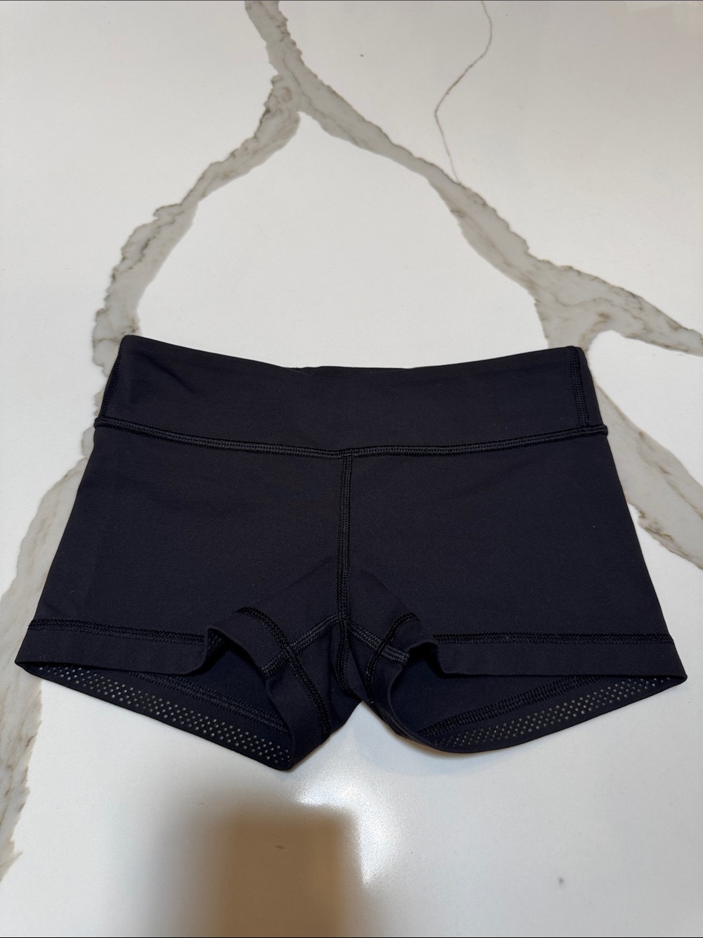 Girls Ivivva Black 2in Bike Performance Shorts size 8